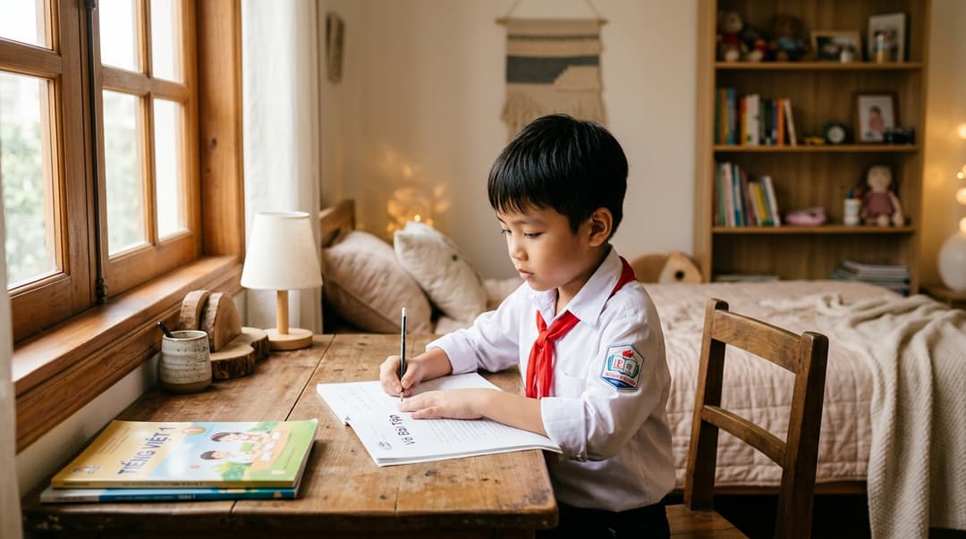 Trẻ em mất tập trung học tập