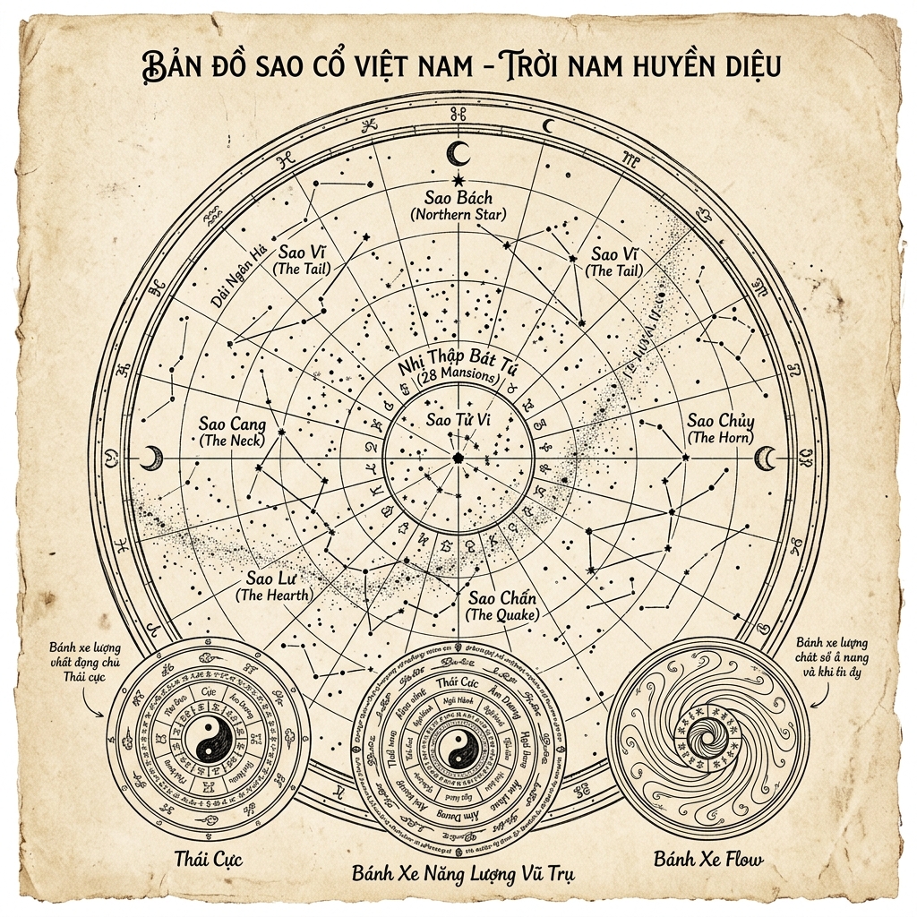Bản đồ sao Tử Vi